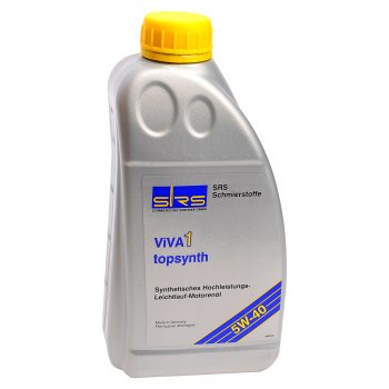1 499 р. Масло моторное VIVA 1 TOPSYNTH 5W40 синт.1л SRS SRS 4033885000441  с доставкой в г. Майкоп. Увеличить фотографию 1