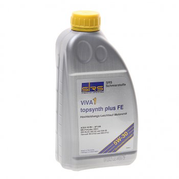 1 479 р. Масло моторное VIVA 1 TOPSYNTH Plus FE 5W30 синт.1л SRS SRS 4033885001868  с доставкой в г. Майкоп. Увеличить фотографию 1