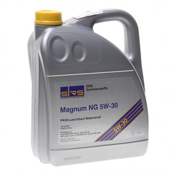 6 999 р. Масло моторное MAGNUM  NG 5W30 синт.5л SRS SRS 4033885001950  с доставкой в г. Майкоп. Увеличить фотографию 1