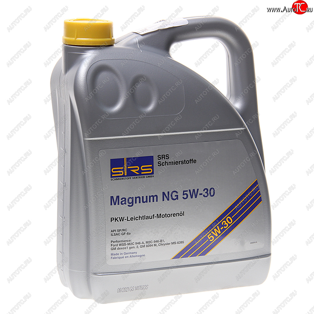 6 999 р. Масло моторное MAGNUM  NG 5W30 синт.5л SRS SRS 4033885001950  с доставкой в г. Майкоп