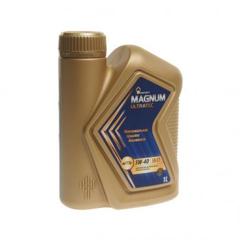 739 р. Масло моторное MAGNUM Ultratec 5W40 SNCFA3B4 синт.1л РОСНЕФТЬ РОСНЕФТЬ 40815432  с доставкой в г. Майкоп. Увеличить фотографию 1
