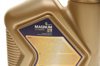 1 099 р. Масло моторное MAGNUM Ultratec A5 5W30 SLCFA5B5 синт.1л РОСНЕФТЬ РОСНЕФТЬ 40816532  с доставкой в г. Майкоп. Увеличить фотографию 2