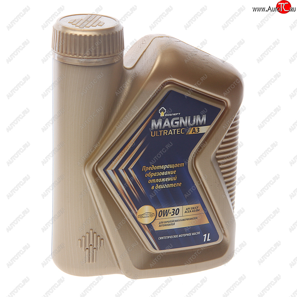 1 179 р. Масло моторное MAGNUM Ultratec A3 0W30 SNCFA3B4 синт.1л РОСНЕФТЬ РОСНЕФТЬ 40816832  с доставкой в г. Майкоп