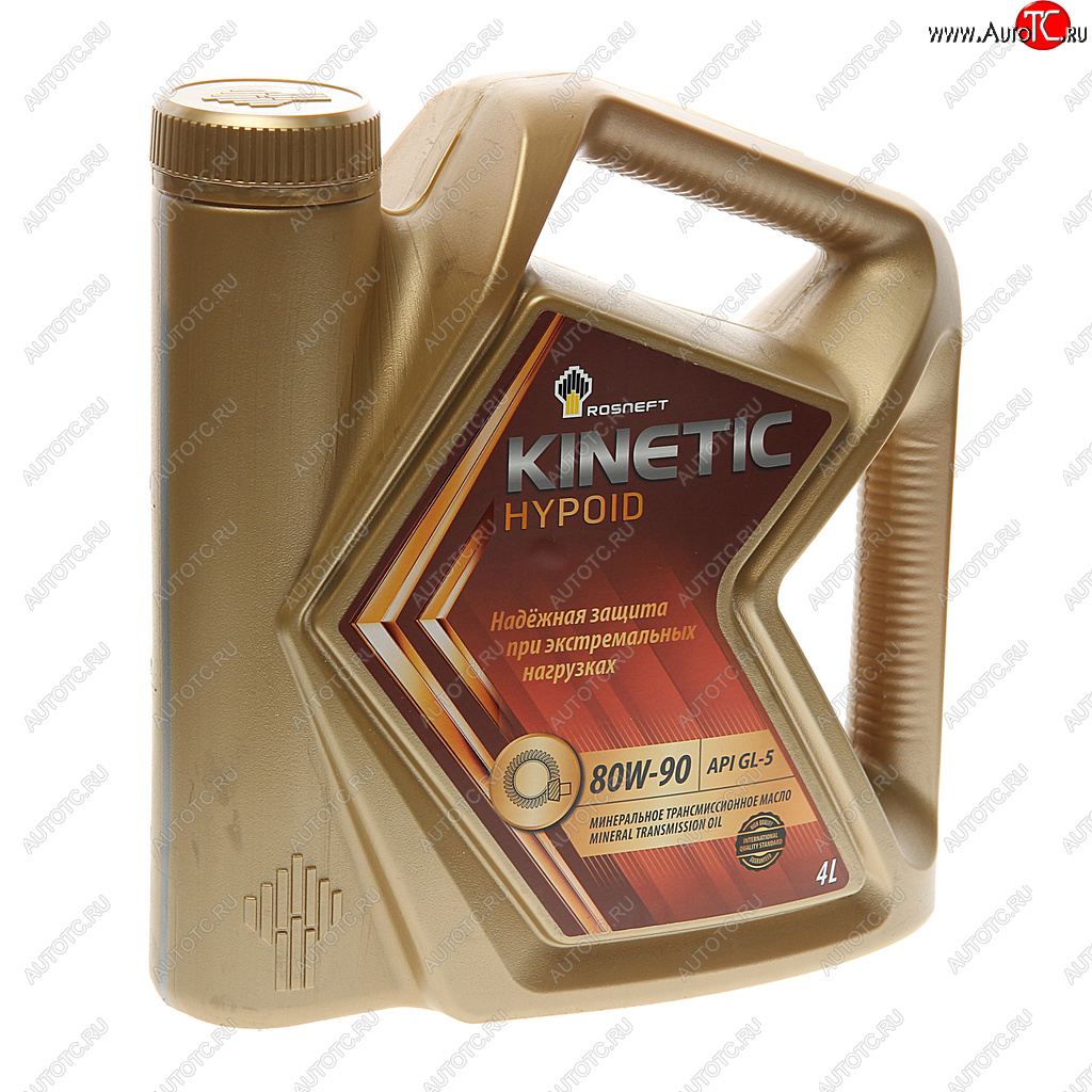 1 599 р. Масло трансмиссионное KINETIC Hypoid GL-5 80W90 мин.4л РОСНЕФТЬ РОСНЕФТЬ 40817342  с доставкой в г. Майкоп
