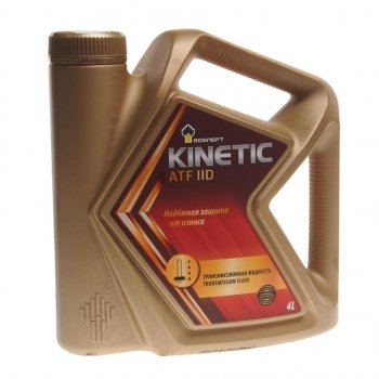 1 939 р. Масло трансмиссионное ATF Kinetic IID мин.4л РОСНЕФТЬ РОСНЕФТЬ 40817442  с доставкой в г. Майкоп. Увеличить фотографию 1