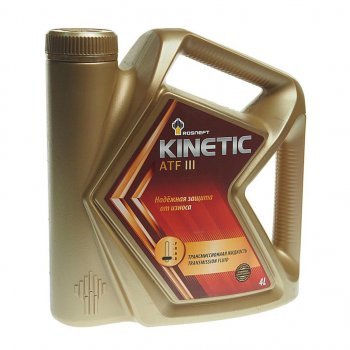 2 269 р. Масло трансмиссионное ATF Kinetic III псинт.4л РОСНЕФТЬ РОСНЕФТЬ 40817542  с доставкой в г. Майкоп. Увеличить фотографию 1