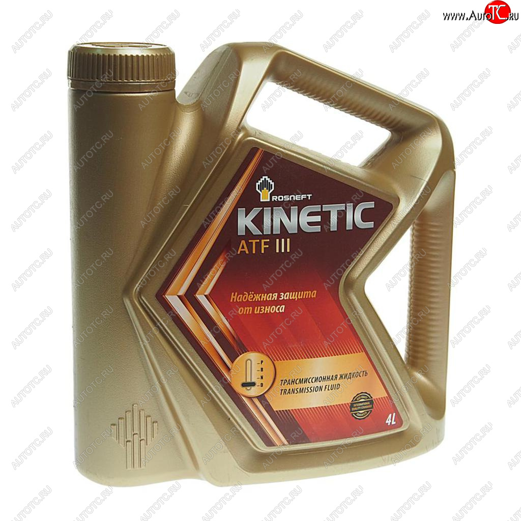2 269 р. Масло трансмиссионное ATF Kinetic III псинт.4л РОСНЕФТЬ РОСНЕФТЬ 40817542  с доставкой в г. Майкоп