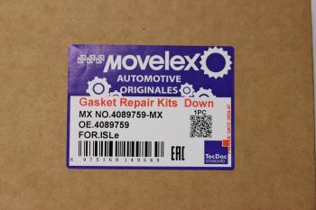 5 499 р. Прокладка двигателя КАМАЗ-6520-19 дв.CUMMINS ISLe нижний комплект MOVELEX MOVELEX 4089759  с доставкой в г. Майкоп. Увеличить фотографию 8