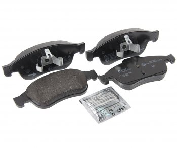 12 449 р. Колодки тормозные RENAULT Duster (10-),Megane (10-) передние (4шт.) OE RENAULT 410a12582r  с доставкой в г. Майкоп. Увеличить фотографию 1