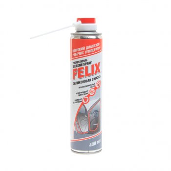359 р. Смазка силиконовая аэрозоль 400мл FELIX ТОСОЛ-СИНТЕЗ 411040016  с доставкой в г. Майкоп. Увеличить фотографию 1