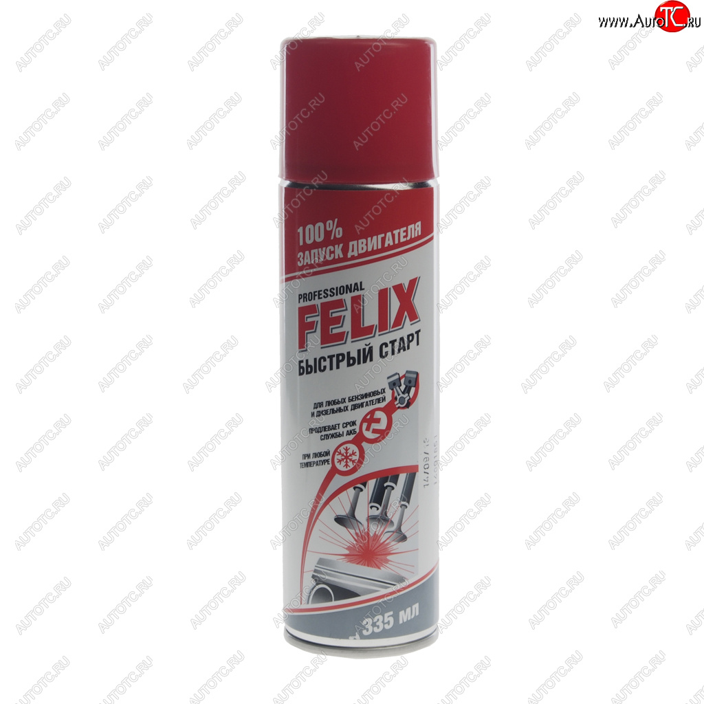 339 р. Жидкость для запуска двигателя 335мл FELIX ТОСОЛ-СИНТЕЗ 411040018  с доставкой в г. Майкоп