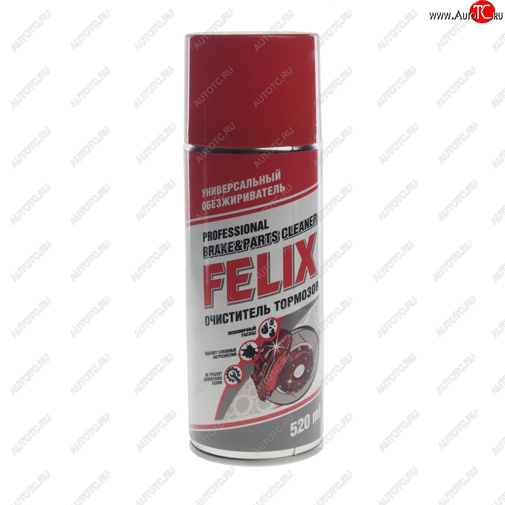 349 р. Очиститель тормозов 520мл FELIX ТОСОЛ-СИНТЕЗ 411040162  с доставкой в г. Майкоп