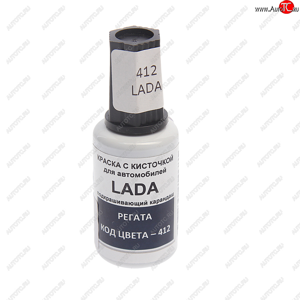 379 р. Краска с кистью 20мл LADA 412 PODKRASKA PODKRASKA 412  с доставкой в г. Майкоп