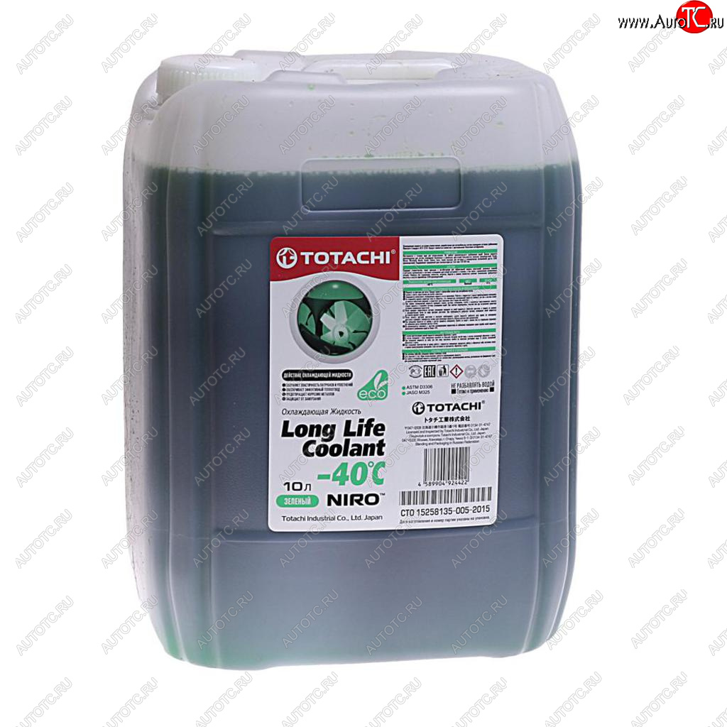 2 289 р. Антифриз зеленый -40C 10л SUPER LLC NIRO TOTACHI TOTACHI 41610  с доставкой в г. Майкоп