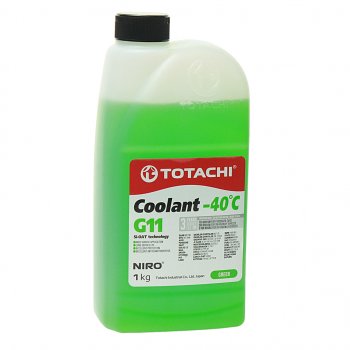 271 р. Антифриз зеленый -40C 1кг G11 NIRO Coolant TOTACHI TOTACHI 43201  с доставкой в г. Майкоп. Увеличить фотографию 1