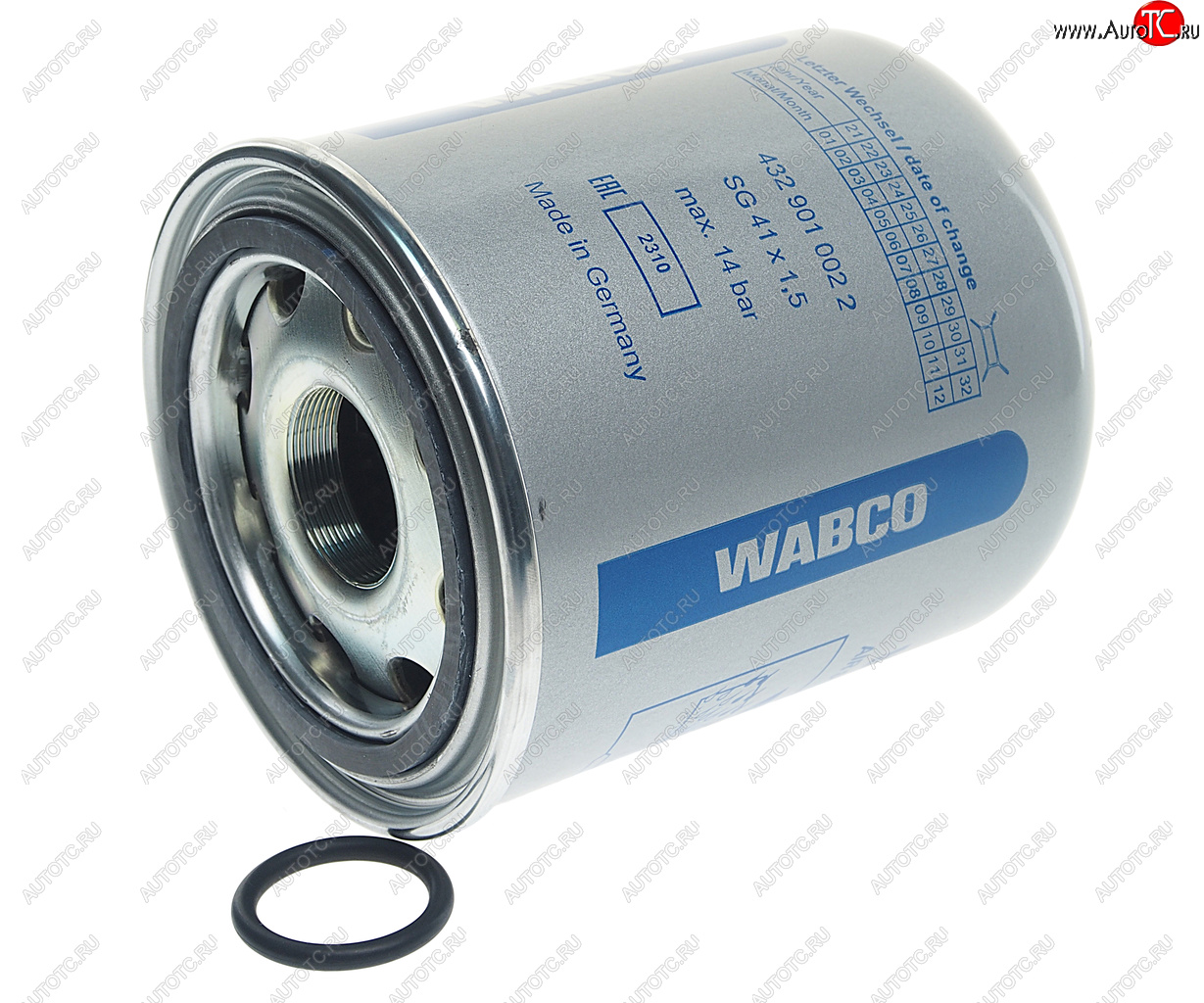 10 749 р. Фильтр осушителя MAN (18-) (41х1.5мм) (Air System Protector) WABCO WABCO 4329010022  с доставкой в г. Майкоп