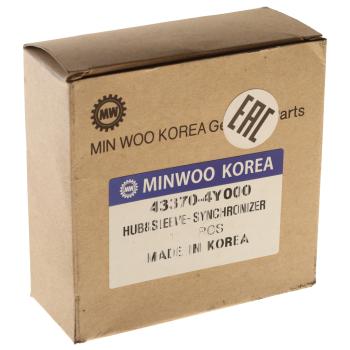 3 269 р. Синхронизатор KIA Bongo 3 (06-) (2.73.0) 5,R передачи (обойма+ступица) MINWOO MINWOO 43370-4y000  с доставкой в г. Майкоп. Увеличить фотографию 3