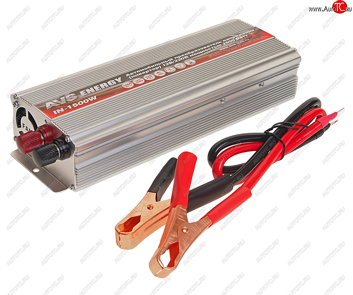7 549 р. Преобразователь напряжения (инвертор) 12-220V 1500Вт AVS AVS 43744  с доставкой в г. Майкоп