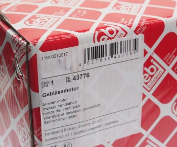 5 949 р. Мотор отопителя MERCEDES MAN c крыльчатками FEBI FEBI 43776  с доставкой в г. Майкоп. Увеличить фотографию 3