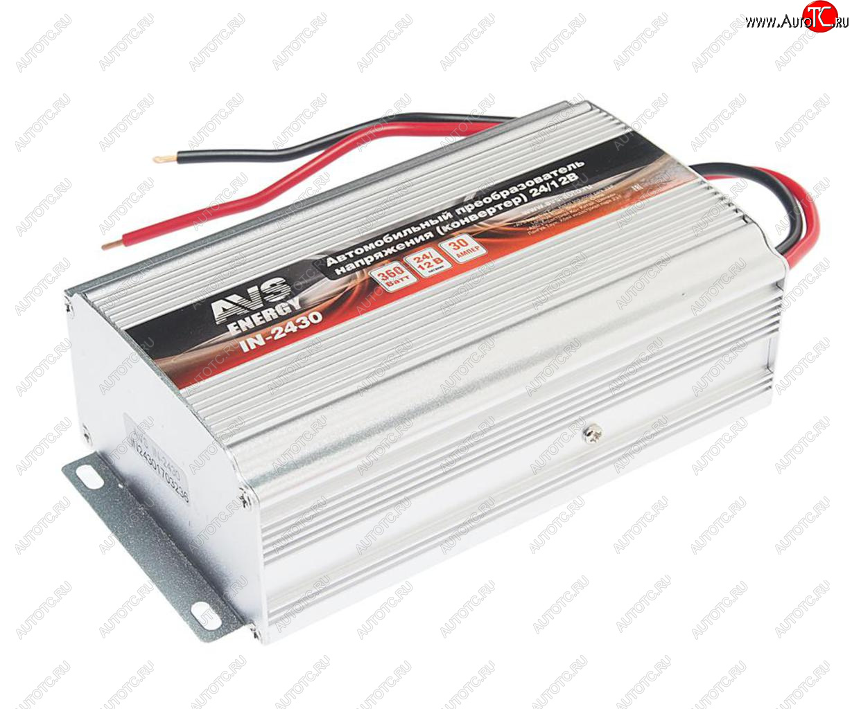 3 999 р. Преобразователь напряжения (инвертор) 24-12V 30А AVS AVS 43898  с доставкой в г. Майкоп
