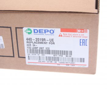4 289 р. Фара противотуманная MERCEDES Axor (04-) правая DEPO DEPO 4402019rue  с доставкой в г. Майкоп. Увеличить фотографию 4