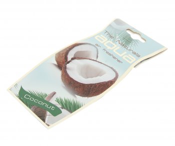 138 р. Ароматизатор подвесной пластина (coconut) Natural Flavor Drop AQUA AQUA 44039  с доставкой в г. Майкоп. Увеличить фотографию 1