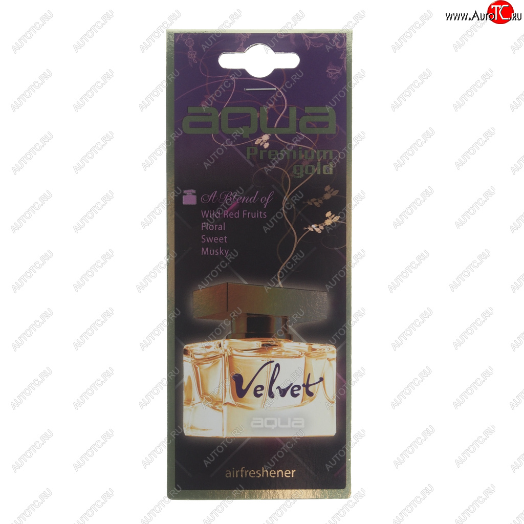 140 р. Ароматизатор подвесной пластина (velvet) Natural Flavor Drop AQUA AQUA 44098  с доставкой в г. Майкоп
