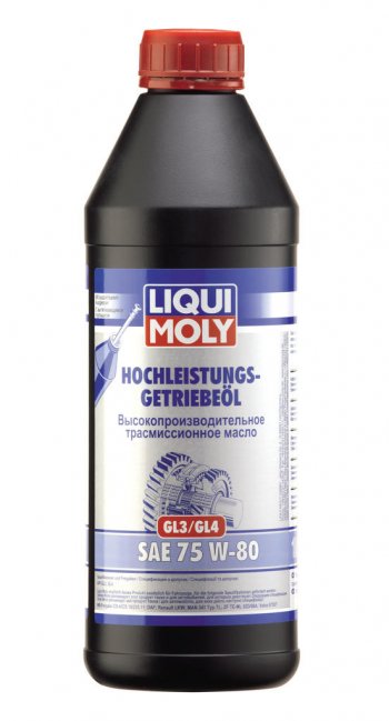 3 289 р. Масло трансмиссионное GL34 75W80 синт.1л LIQUI MOLY LIQUI MOLY 4427  с доставкой в г. Майкоп. Увеличить фотографию 1