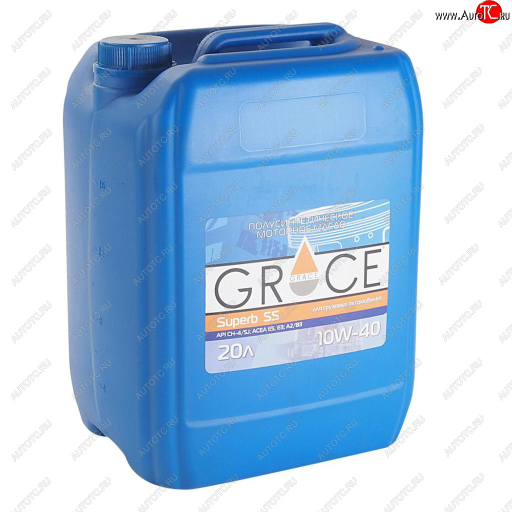 7 299 р. Масло дизельное Superb SS CH-4SJ E5,E3 A2B3 10W40 псинт.20л GRACE GRACE 4603728810454  с доставкой в г. Майкоп