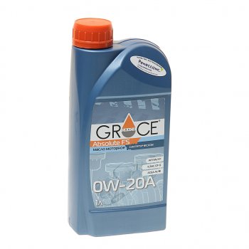 969 р. Масло моторное ABSOIUTE FS 0W20 синт.1л GRACE GRACE 4603728811215  с доставкой в г. Майкоп. Увеличить фотографию 1