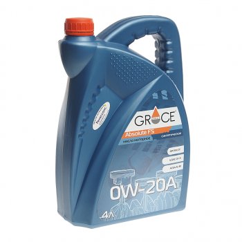 3 799 р. Масло моторное ABSOIUTE FS 0W20 синт.4л GRACE GRACE 4603728811222  с доставкой в г. Майкоп. Увеличить фотографию 1