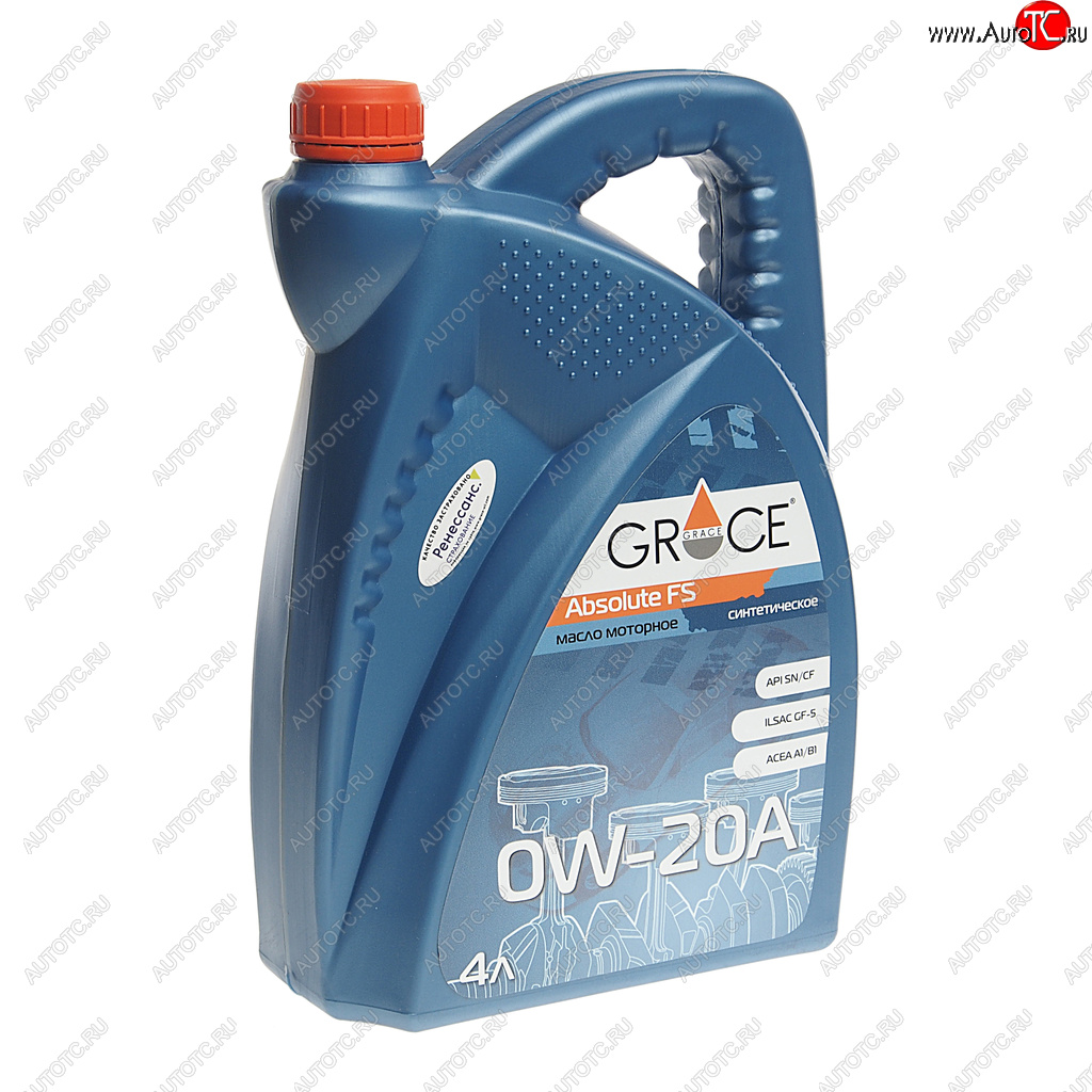 3 799 р. Масло моторное ABSOIUTE FS 0W20 синт.4л GRACE GRACE 4603728811222  с доставкой в г. Майкоп