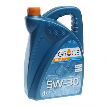 2 349 р. Масло моторное Ideal FS 5W30 синт.4л GRACE GRACE 4603728811505  с доставкой в г. Майкоп. Увеличить фотографию 1