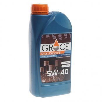 789 р. Масло дизельное Smart Diesel FS 5W40 синт.1л GRACE GRACE 4603728811895  с доставкой в г. Майкоп. Увеличить фотографию 1