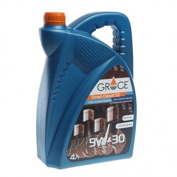 2 349 р. Масло дизельное Smart Diesel FS 5W30 синт.4л GRACE GRACE 4603728811949  с доставкой в г. Майкоп. Увеличить фотографию 1