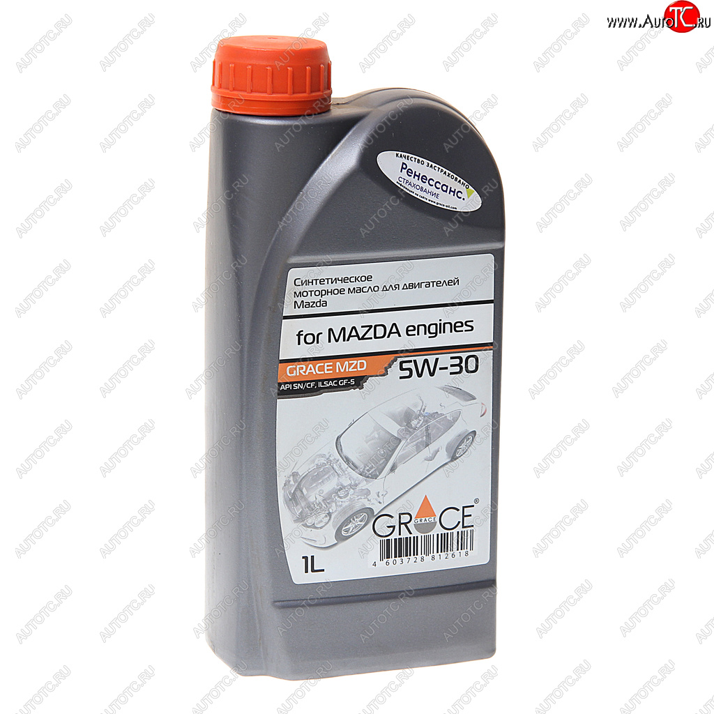1 029 р. Масло моторное для MAZDA 5W30 синт.1л GRACE GRACE 4603728812618  с доставкой в г. Майкоп