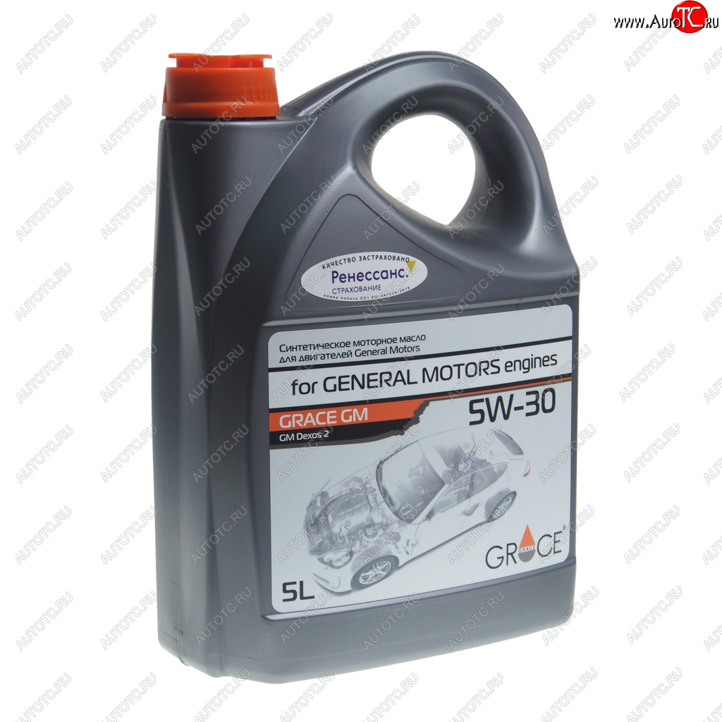 2 699 р. Масло моторное для GM Dexos2 5W30 синт.5л GRACE GRACE 4603728812861  с доставкой в г. Майкоп