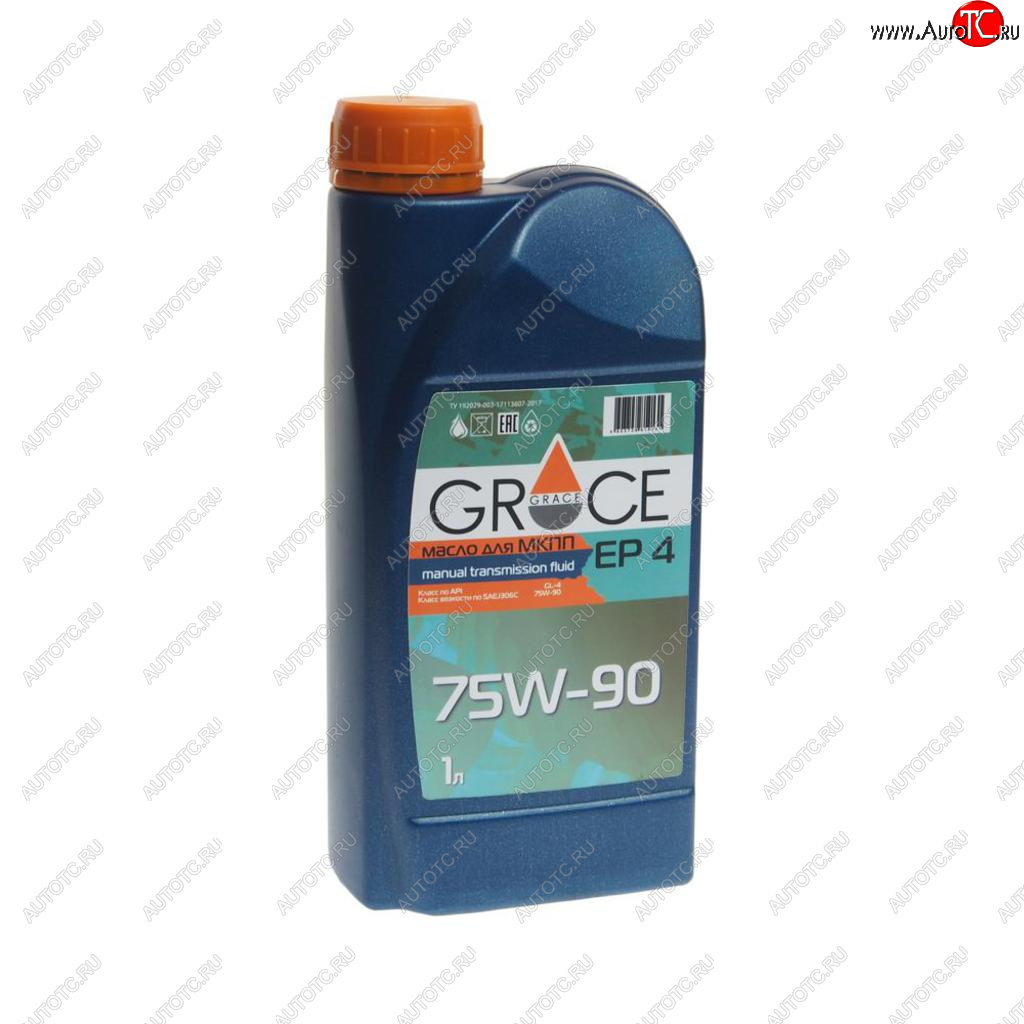 649 р. Масло трансмиссионное EP4 GL-4 75W90 псинт.1л GRACE GRACE 4603728814131  с доставкой в г. Майкоп