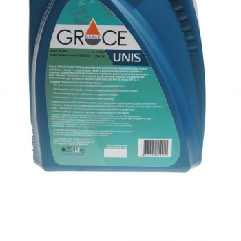 2 759 р. Масло трансмиссионное UNIS GL-45 75W90 псинт.4л GRACE GRACE 4603728814261  с доставкой в г. Майкоп. Увеличить фотографию 2