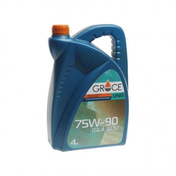 2 759 р. Масло трансмиссионное UNIS GL-45 75W90 псинт.4л GRACE GRACE 4603728814261  с доставкой в г. Майкоп. Увеличить фотографию 1