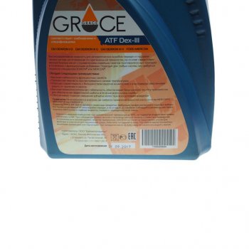 2 399 р. Масло трансмиссионное ATF DEXRON III D для АКПП 4л GRACE GRACE 4603728814544  с доставкой в г. Майкоп. Увеличить фотографию 2