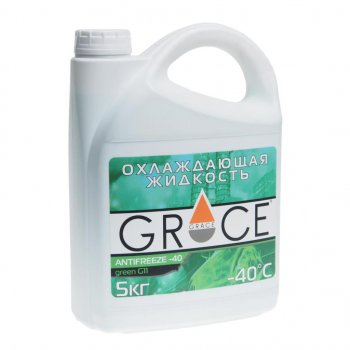 1 379 р. Антифриз зеленый -40C 5кг G11 GRACE GRACE 4603728817491  с доставкой в г. Майкоп. Увеличить фотографию 1