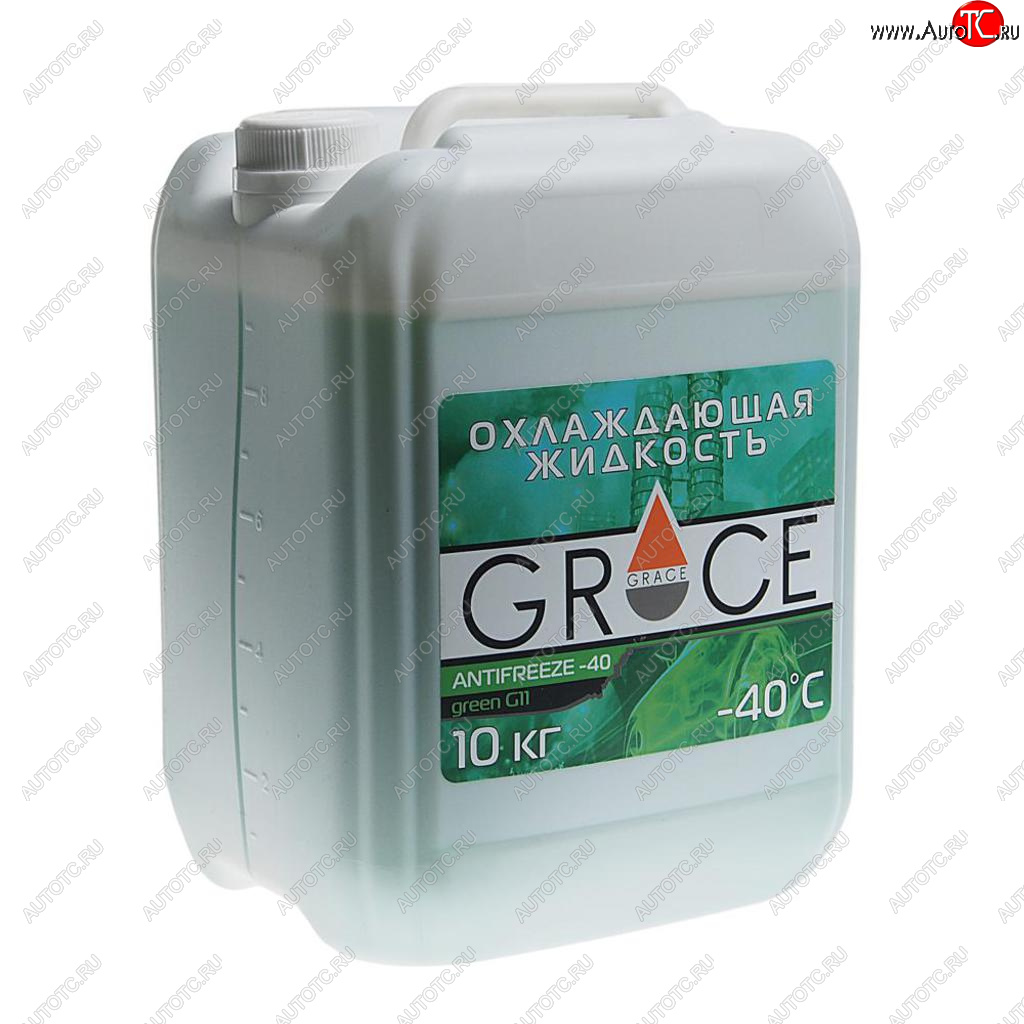 2 349 р. Антифриз зеленый -40C 10кг G11 GRACE GRACE 4603728817507  с доставкой в г. Майкоп