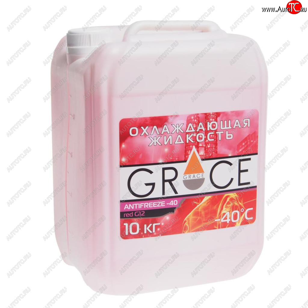 1 959 р. Антифриз красный -40C 10кг G12 GRACE GRACE 4603728817552 GRACE 4603728817552  с доставкой в г. Майкоп
