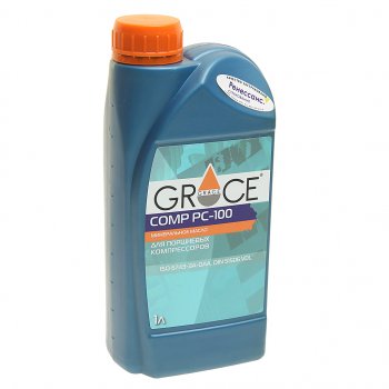 539 р. Масло компрессорное PC-100 1л GRACE GRACE 4603728817699  с доставкой в г. Майкоп. Увеличить фотографию 1