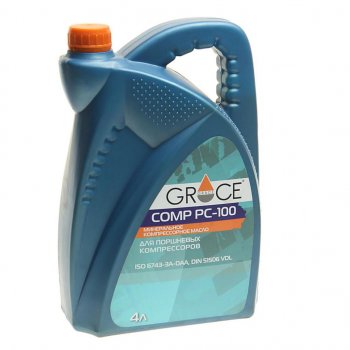 1 569 р. Масло компрессорное PC-100 4л GRACE GRACE 4603728817705  с доставкой в г. Майкоп. Увеличить фотографию 1