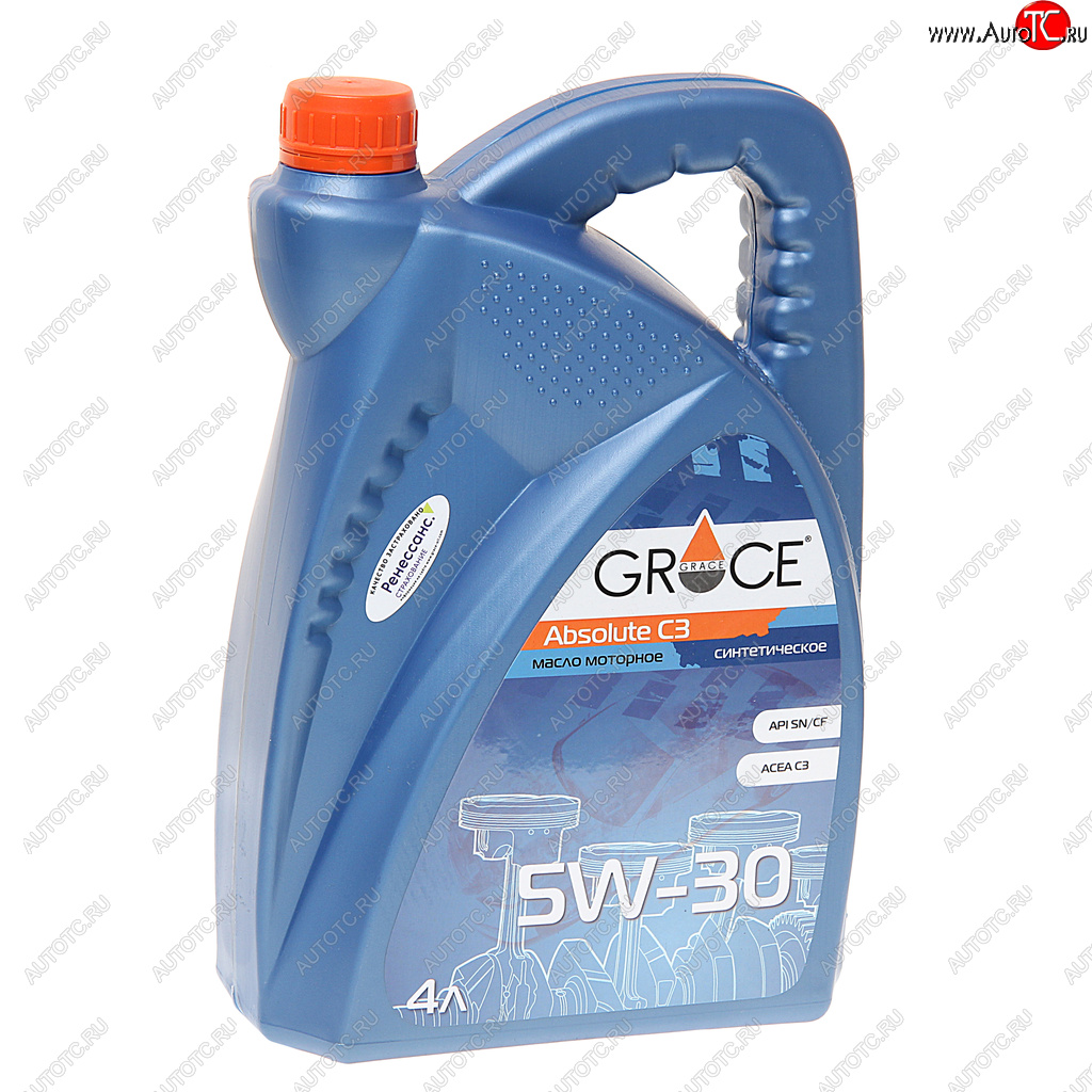 2 599 р. Масло моторное ABSOIUTE C3 5W30 синт.4л GRACE GRACE 4603728818306  с доставкой в г. Майкоп