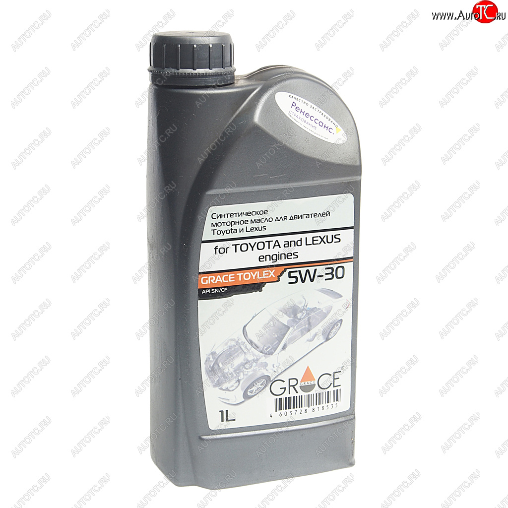 999 р. Масло моторное для TOYOTA LEXUS Toylex 5W30 синт.1л GRACE GRACE 4603728818535 GRACE 4603728818535  с доставкой в г. Майкоп