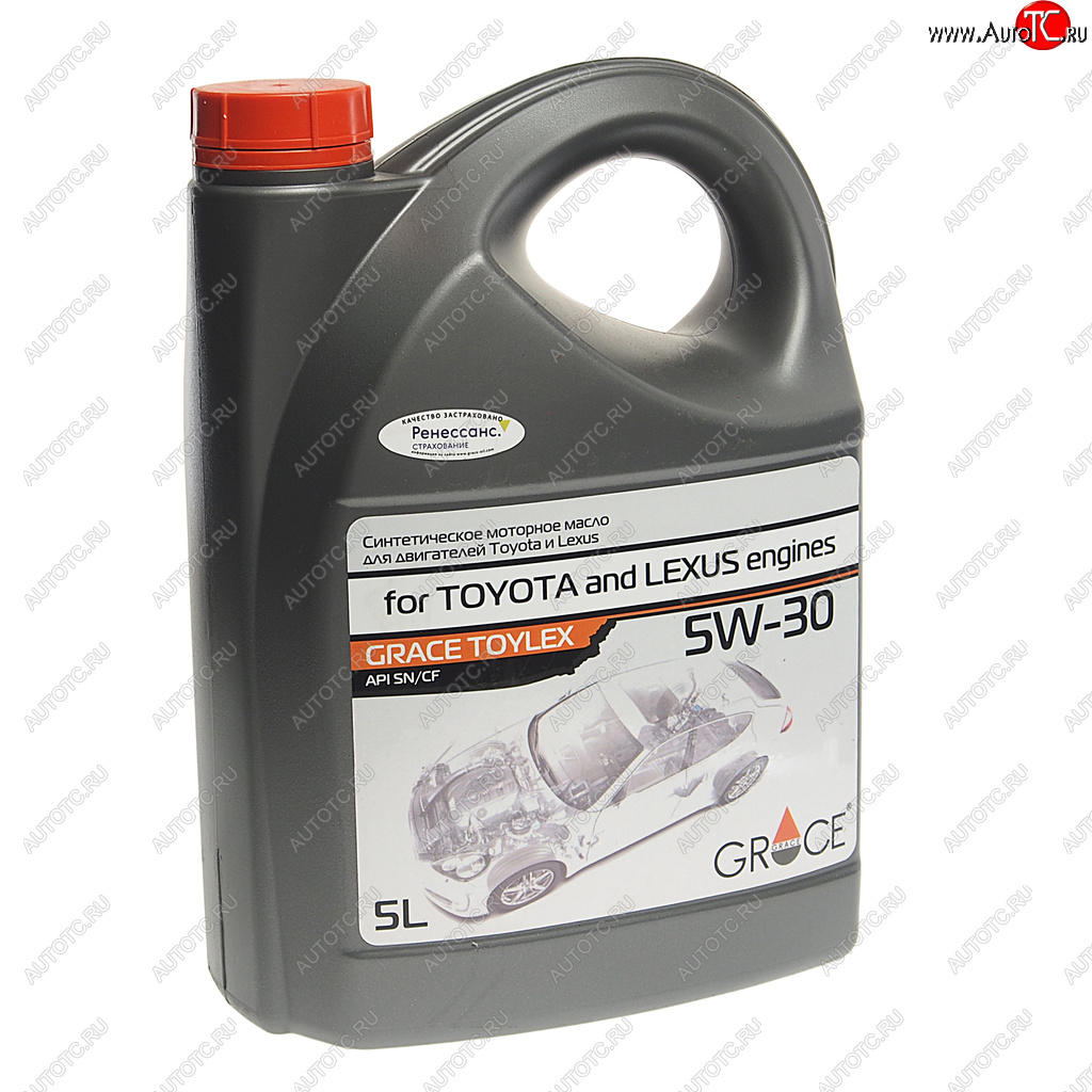 3 099 р. Масло моторное для TOYOTA LEXUS Toylex 5W30 синт.5л GRACE GRACE 4603728818542 GRACE 4603728818542  с доставкой в г. Майкоп