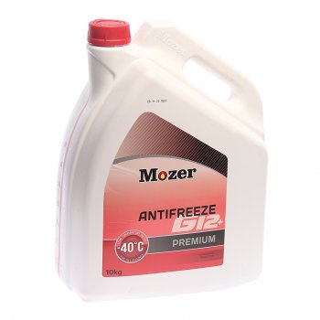 1 799 р. Антифриз красный -40C 10кг G12+ MOZER MOZER 4606468  с доставкой в г. Майкоп. Увеличить фотографию 1